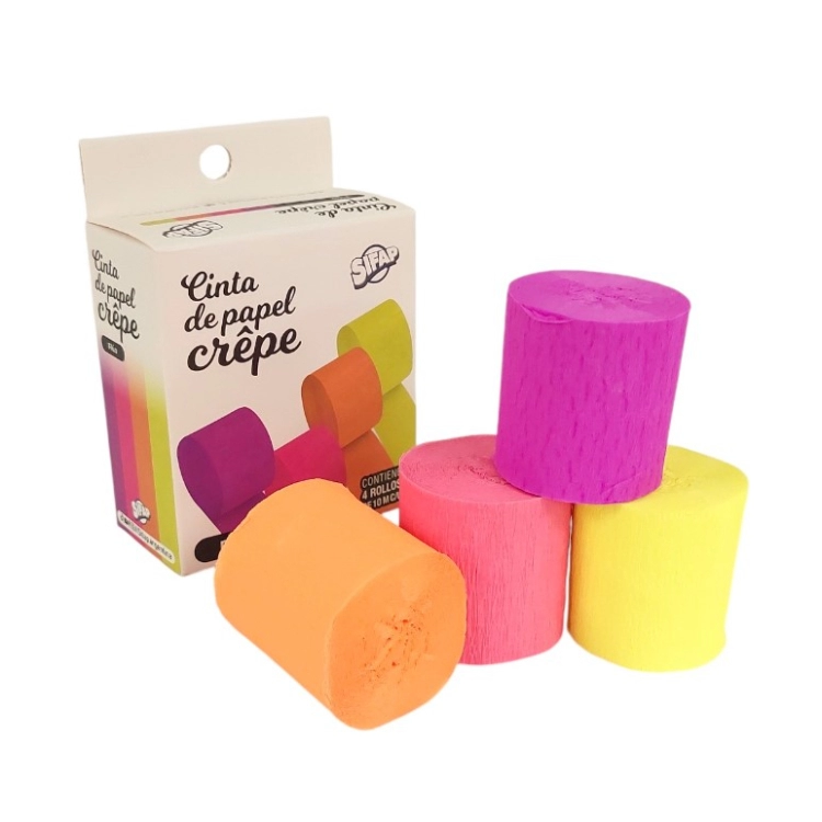 Cinta Crepe Sifap Fluo Art.5302